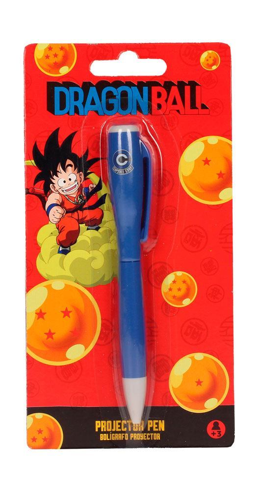 Dragon Ball Kugelschreiber -Goku Kid- mit  Dragonball Lichtprojektor (blau)